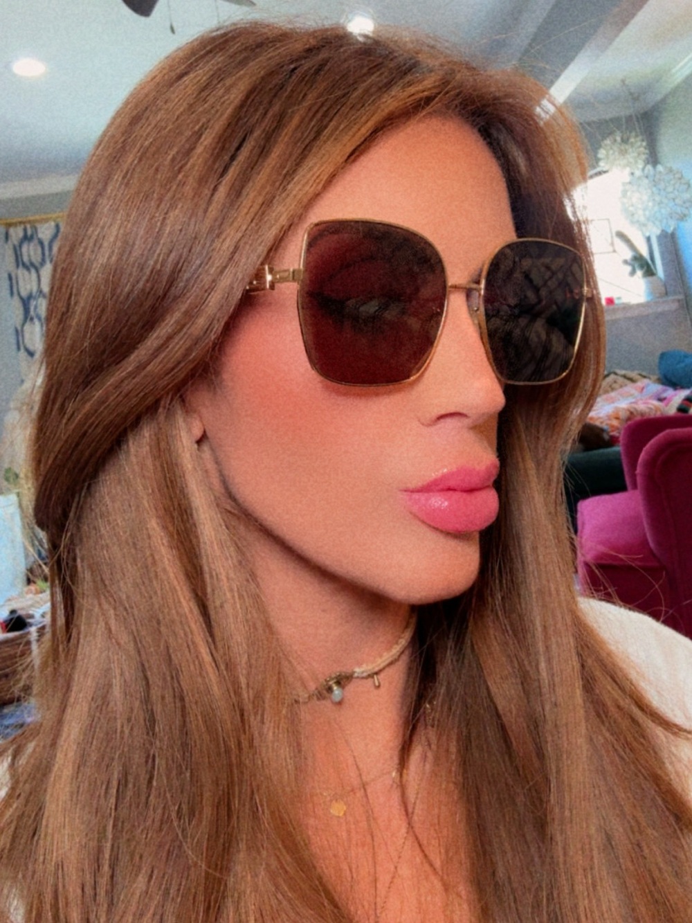 Fendi 🤎 Baguette Authenticated Sunglasses with Brown Monogram Print BRAND NEW! - Picture 11 of 17